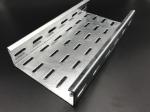 Custom Metal Steel 2400x400x1.2mm Perforated Cable Trays