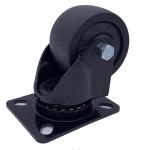 2.5 Inch Swivel Low Profile Caster Wheel Industrial Plate Caster Wheels