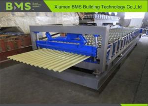 China 0.4 - 0.8mm Thickness Corrugated Panel Machine With European Design factory