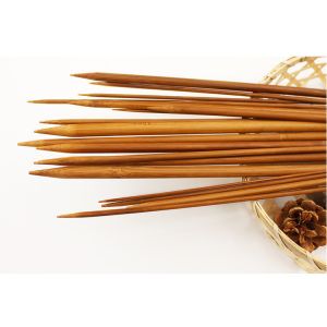 12pcs Bamboo Circular Knitting Needles Bamboo Crochet Hooks Set