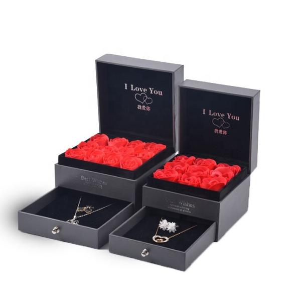 Recyclable Biodegradable Custom Logo Necklace Gift Box jewelry packaging gift