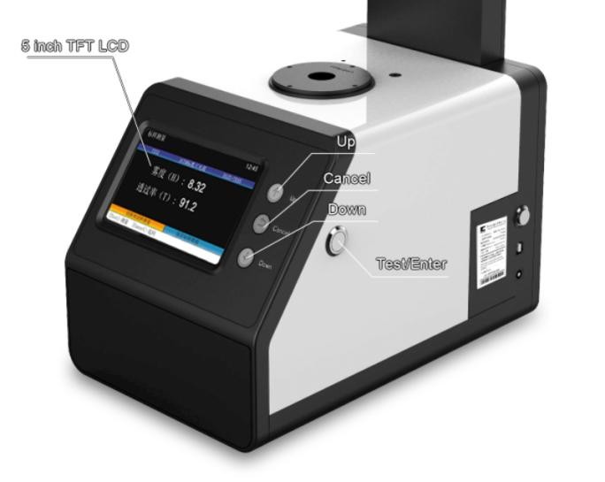 ASTM D1003 LCD Panel Haze Meter For Plastic Sheets Films