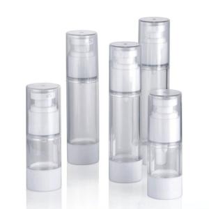 China 120ml 75ml 60ml Airless Pump Bottle Transparent Lotion Dispensing factory