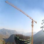 High Efficiency High Rise Construction Cranes , 12TON Luffing Tower Crane XCP330