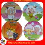 metal / plastic / tinplate promotional Customized Button Flashing Badges