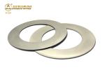 Wear Resistant Tungsten Carbide Disc Cutter Blade For Cutting Battery Foil Round