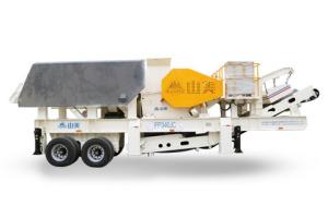 China High Efficiency Portable Crushing Plants Convenient Maintenance Easy Operation factory