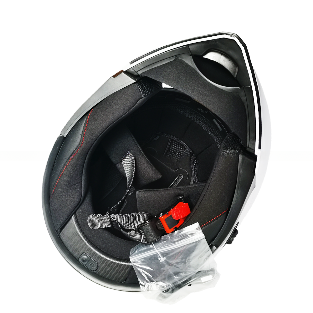 Motorcycle ABS Full Face Helmet for Winter Season Riding on Street Bike or Motorbike