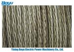 28mm 480kN 12 Strands Anti twisted Galvanized Braided Steel Wire Rope Overhead