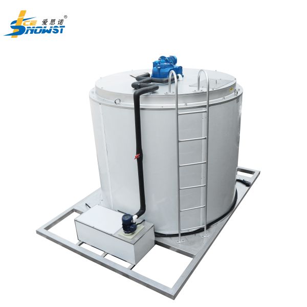 China 40T Flake Ice Evaporator Generator Machine 260KW factory