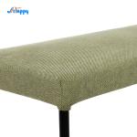 Iron Base Fashionable Living Room Bench Dc-7551 Comfortable with Upholstery