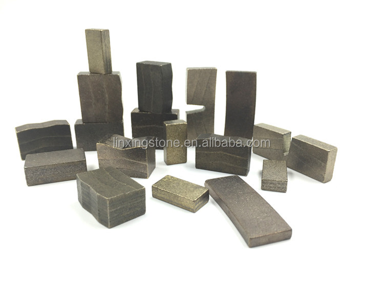 Good Grade Multiblade Diamond Segment 24x8.8/9.6x15mm for Wet Cutting Granite
