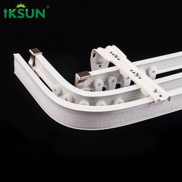 29mm width polyester S fold wave curtain track tape for bendable curtain rail