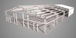 Steel Colorful Material Q355 Prefab Building Prefabricated Garages Building Kits