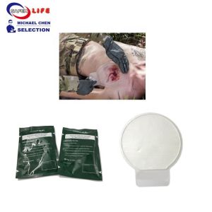 Medical outdoor chest wound seal ems kit vent rescue for American Europe
