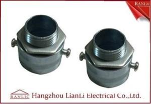 China Zinc Electro Galvanized Flexible Conduit Adaptor for GI Conduit Pipe factory