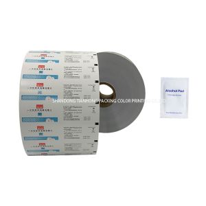 Mechanical Pulp Custom Size Packaging Film Roll Laminated Aluminum Foil Roll 30