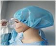 China Disposable Medical use Cap-PP+PE NON WOVEN with water proof factory