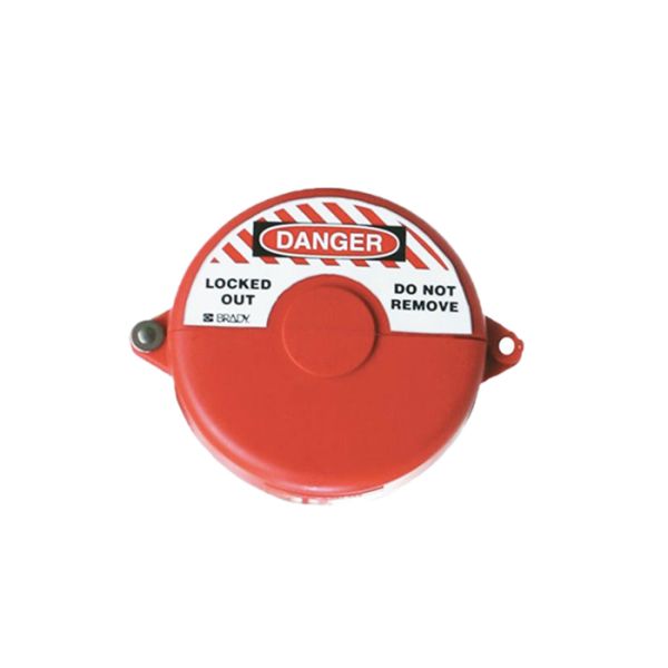 Red Color Gate Valve Lockout for 25mm-330 mm Valve, Standard Gate Valve Lockout