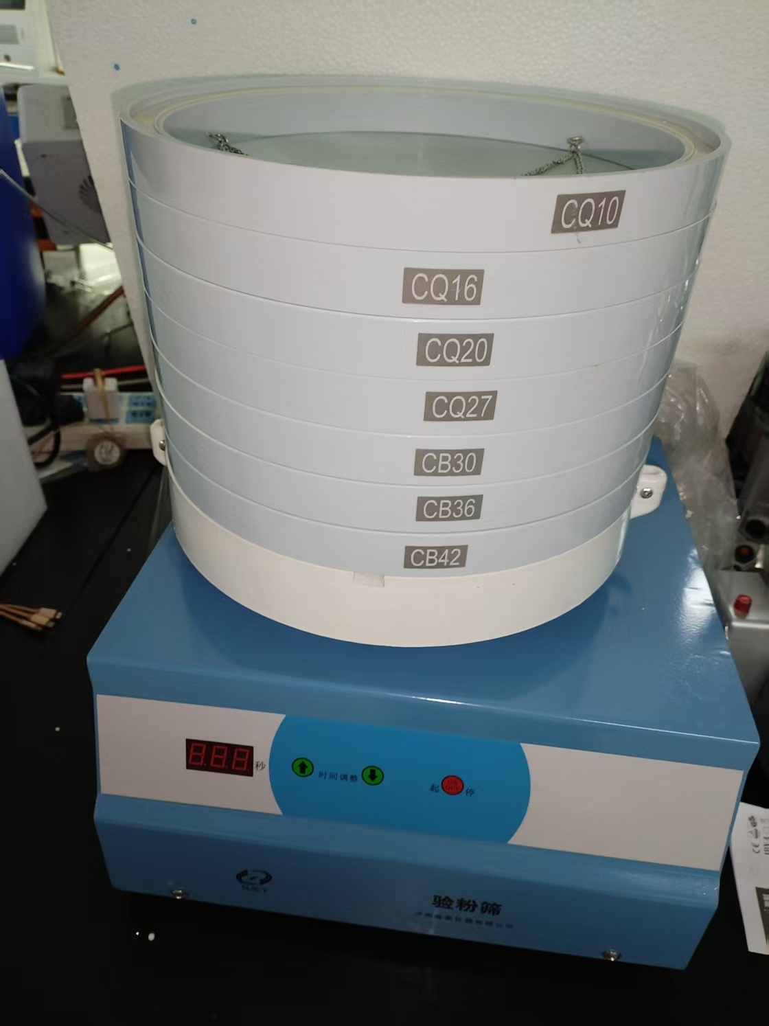 ST114C Round Flour Checking Sieve National Standard Compliant Instrument for Flour and Grain Thickness Testing