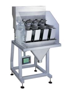 China semi automatic Zipper Bag Sealing Machine 30 - 70 Bags / Min Speed 1200KG Weight pet food filling machine factory