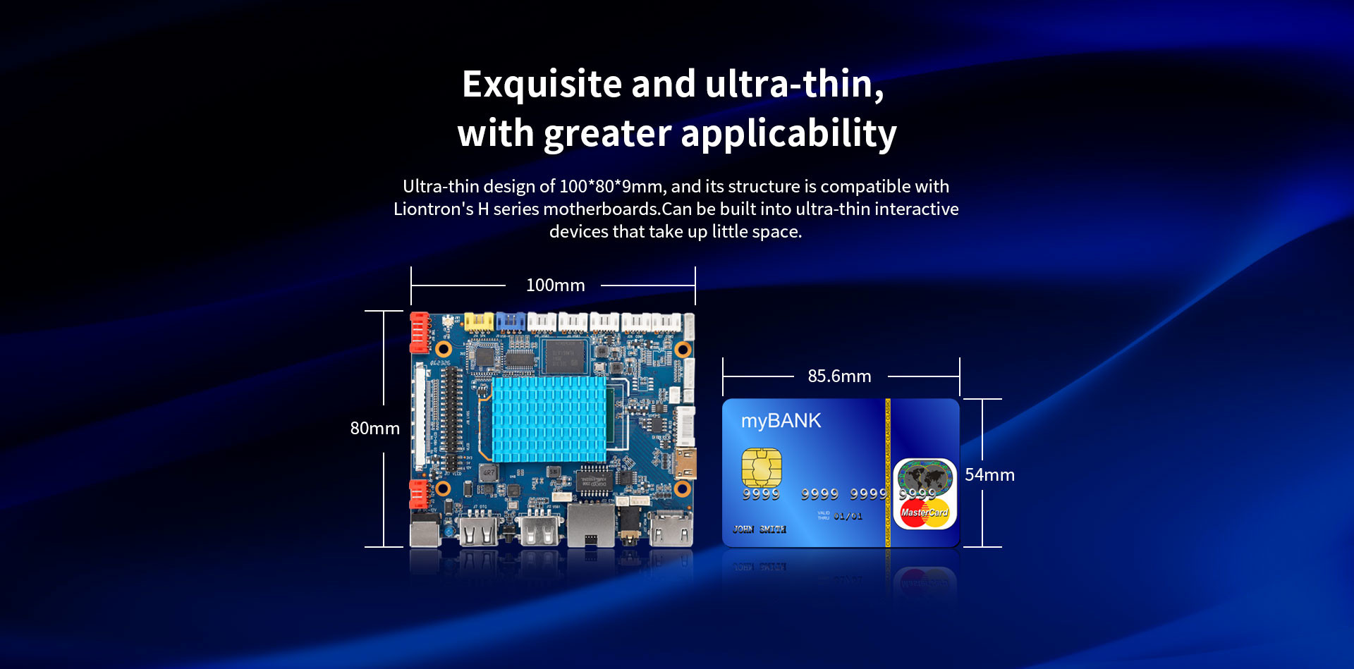 H-T972 Smart HMI Mainboard Standard 16GB EMMC Standard 51Pin 4K LCD screen cableVGA interface