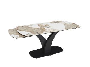 China 3H Furniture Extension Dining Table with Ceramic Material Assembly Required factory