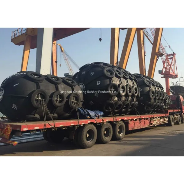 SGS Certificate Marine Yokohama Pneumatic Fender Inflatable 50kpa
