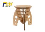 Lightness Durable Cardboard Box Furniture Glossy Lamination For Indoor / Outdoor