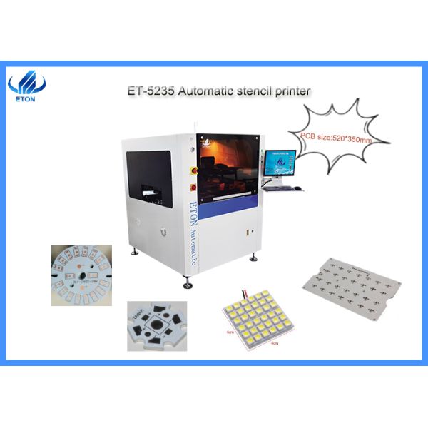 Programmable PCB Solder Paste Printer Automatic Screen Printer Flexible Side Clips