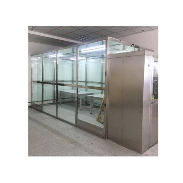 China Pharmacy Modular Fasting Softwall Clean Room Class 100 To Class 100000 SS Square Pipe factory