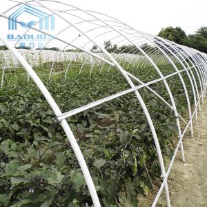 China Winter Garden Plant Solar Warm Tunnel Plastic Greenhouse With Heater factory
