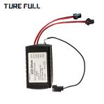 Plastic Cover LED Fan Driver , 12W 12V 1A Led Driver 47-63HZ Output Frequency