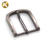 Sliver Double Pin Belt Buckle Fashion Style