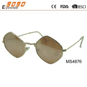 China 2018 hot sale style mirrored sunglasses Designer glasses shades eyewear factory