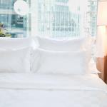 100% cotton hotel and home luxury bedding sets white jacquard hotel cotton