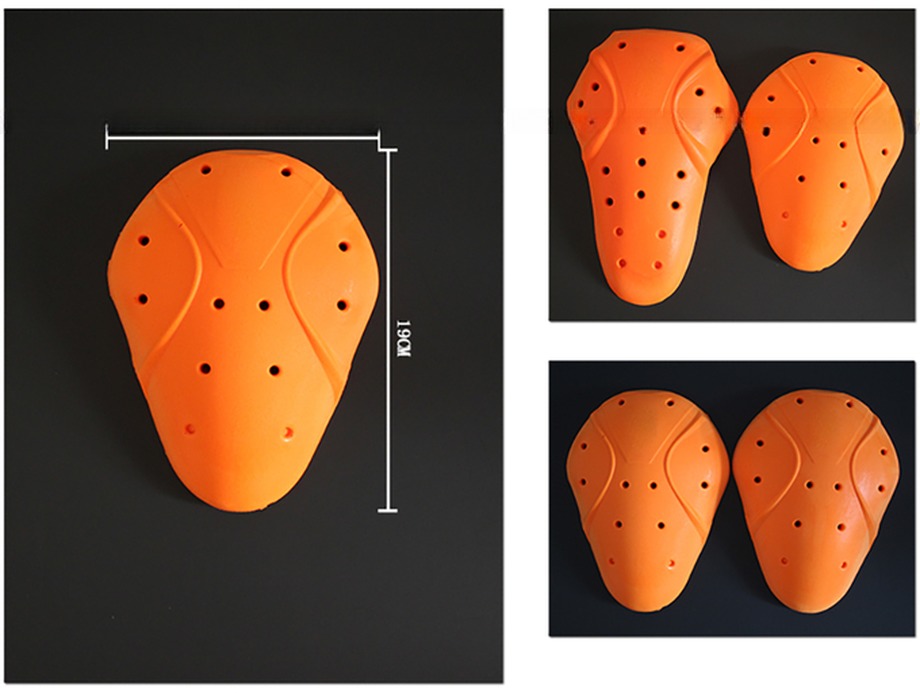 Soft Protective Gear Set for Motorbike Safety Comfortable Breathe Freely Protection