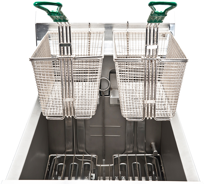 28Liters Commercial Electric Deep Fryer with Filtration Single Tank Floor - Type