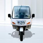 Three Wheel Refrigerator Cargo Tricycle with Iron Cabin and Hydraulic Rear Brake