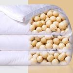 Whiteness 52% Anti Ultraviolet Natural Soybean Protein Fiber For Filling 1