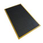 Anti Fatigue Rubber Floor Mat Non-Slip Restaurant Mat For Floors Bar Drainage