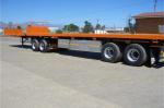 3 axles 20ft 40ft container interlink super link trailer for sale