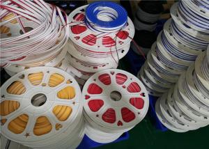 China RoHS Waterproof Flexible LED Strip Light With Pink Ice Blue Lemon Yellow Color factory