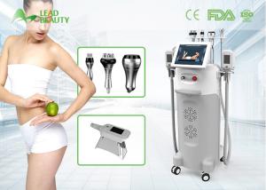China 5 Handles Cryolipolysis cavitation rf cool shape body slimming machine factory