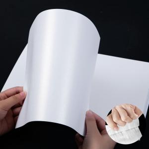 China A3 29.7*42cm Glossy Photo Sticker Paper PET Pearly Surface High Definition factory