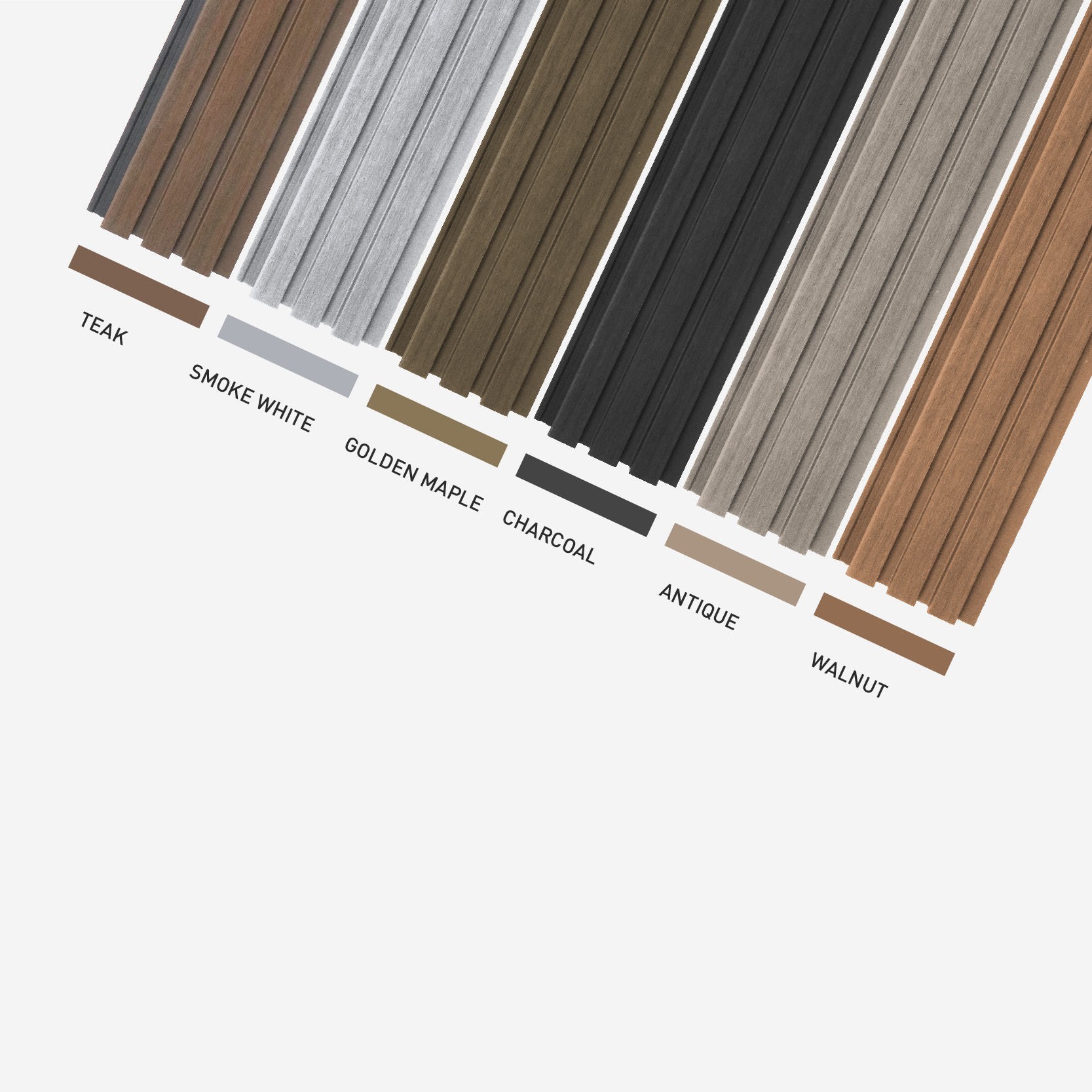 Residential Modern Interior WPC Wall Panel Outdoor Cladding Soundproof