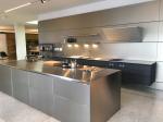 Stainless Steel Stainless Flat Pack Kitchen With Cabinet Furniture Designer