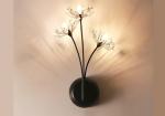 Flower Crystal Led Wall Decorative Lights Lights 240V Good Chromaticity