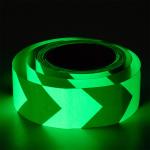Custom Luminous Film Photoluminescent Tape Self-adhesive Glow in the Dark