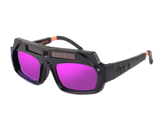 Flexible PVC Dual Frequency Automatic Dimming Welding Glasses For Plasma Cutting